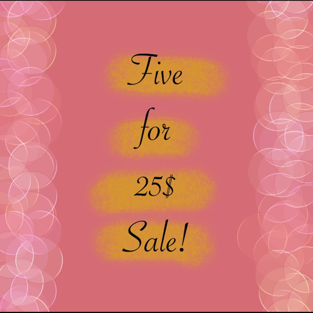 Five for 25$ Sale! 🐸